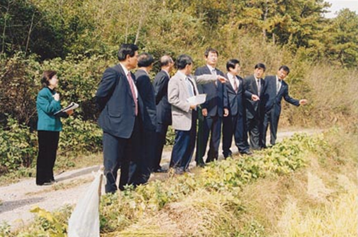 우륵기념관 조성예정지 현장 방문