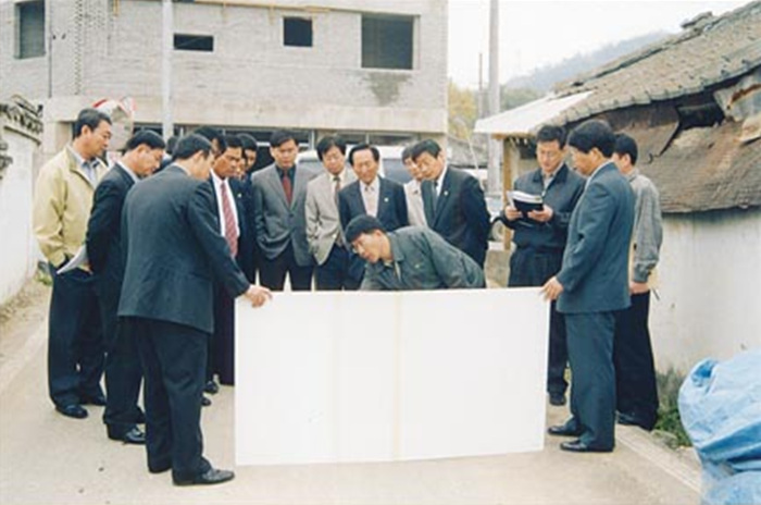 성산 어곡 취락지구 도로개설사업장 현장방문