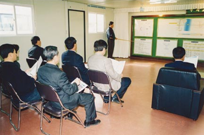 우곡교 착공공사 사업장 현장사무실 방문