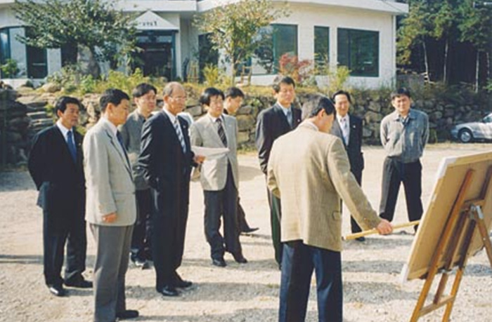 다산관광지 조성사업장 현장방문