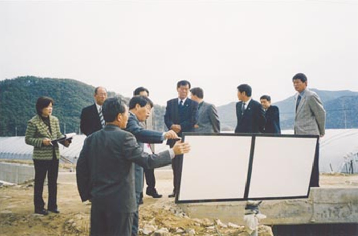 쌍림면 귀원리 배수개선사업장 현장방문