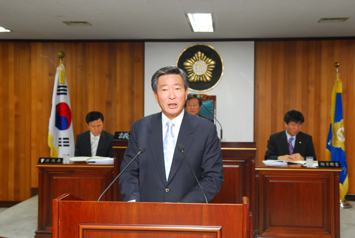 제141회 고령군의회 임시회(군수 군정연설)