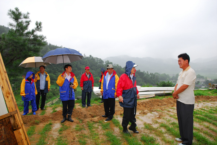 제141회 임시회 수해지역 현장방문