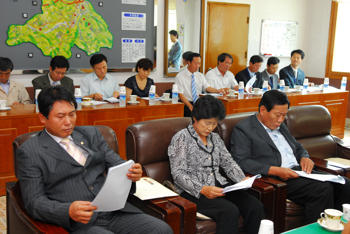 제142회 임시회 현장방문(쌍림면사무소)