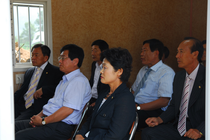 제142회 임시회 현장방문(예비군 훈련장 이전지)