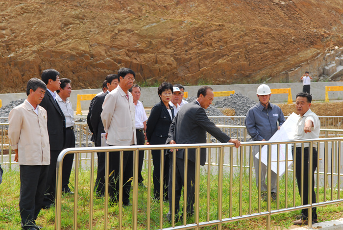 제142회 임시회 현장방문(대평지구 농업용수 개발사업 현장)