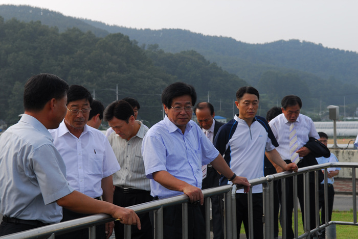 제142회 임시회 현장방문(하수종말처리장)