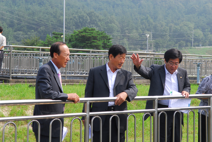 제142회 임시회 현장방문(수도사업소)