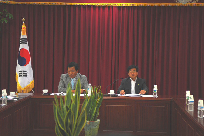 제142회 임시회 현장방문(성산면사무소)