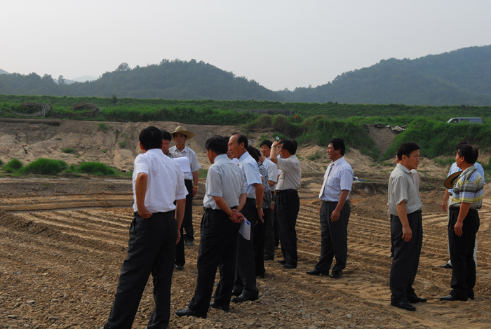 제142회 임시회 현장방문(성산 무계 골재장)