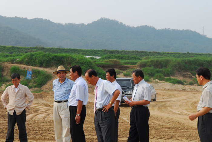 제142회 임시회 현장방문(성산 무계 골재장)