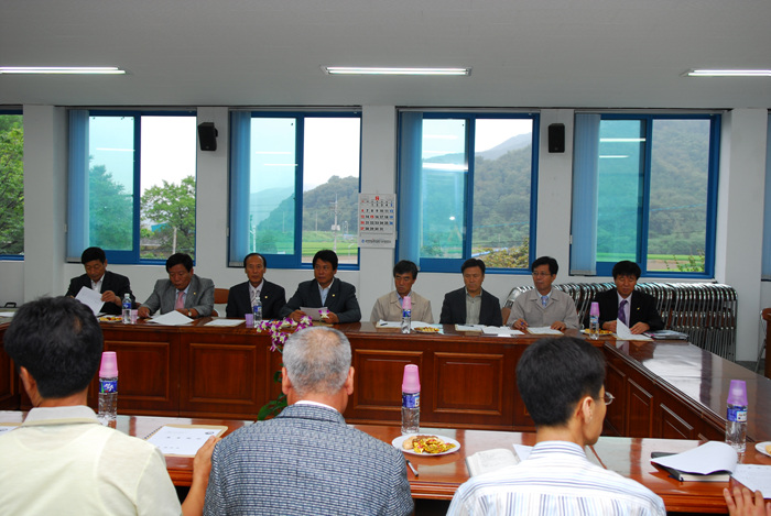 제142회 임시회 현장방문(개진면사무소)