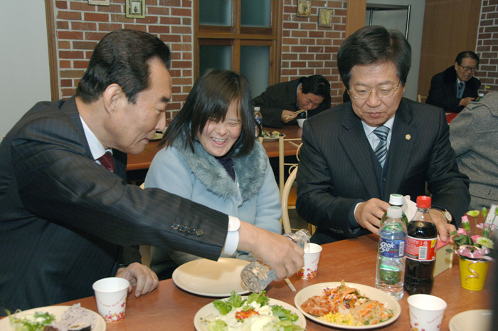 사회복지시설(들꽃마을) 방문