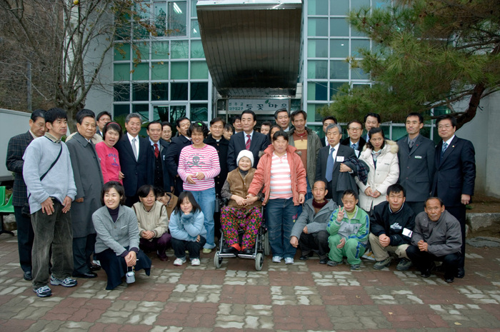 사회복지시설(들꽃마을) 방문