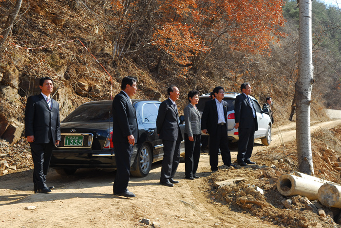주요사업장 현장방문 - 내곡리 골프장 조성부지