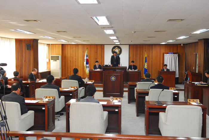 제147회 고령군의회 임시회 개회