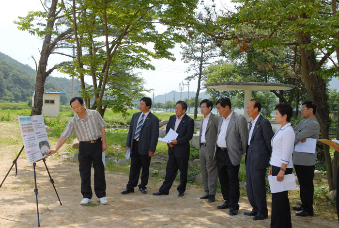 제150회 고령군의회 제1차 정례회 현장방문