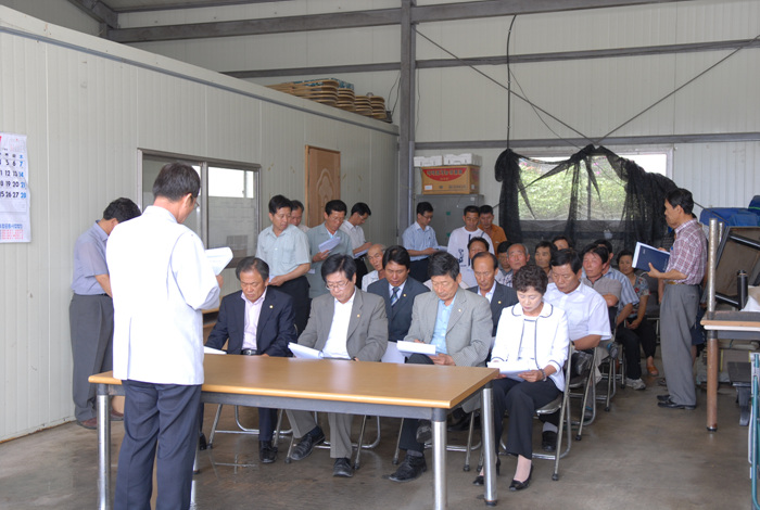 제150회 고령군의회 제1차 정례회 현장방문