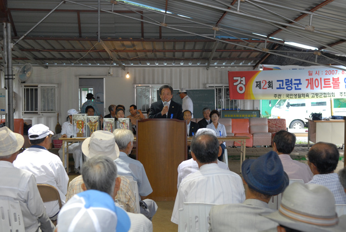 제2회 고령군 연합회장기 게이트볼 대회 참석