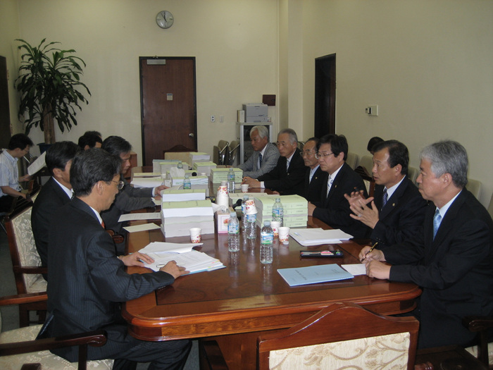 88고속도로 조기착공을 위한 국회방문