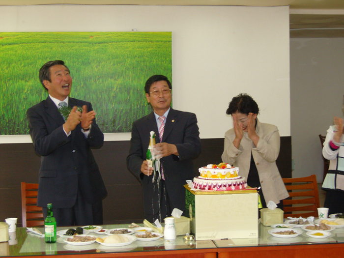 제23기 고령여성대학 수료식 참석