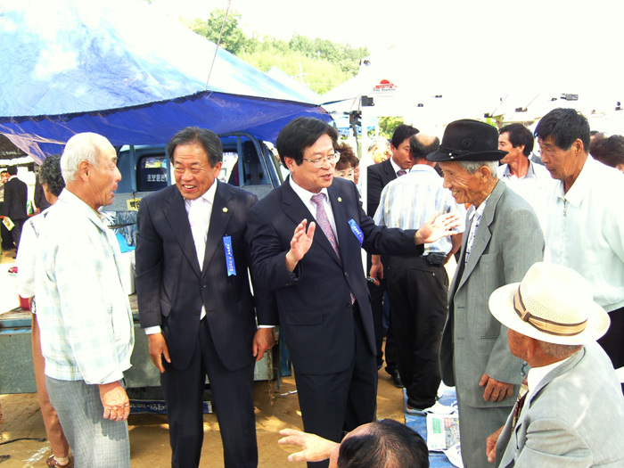 제19회 덕곡면민 체육대회 및 노래자랑 참석