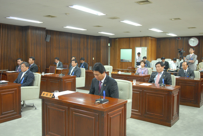 제152회 고령군의 임시회 개최