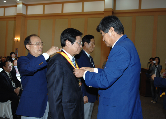 제55주년 재향군인의 날 행사 참석