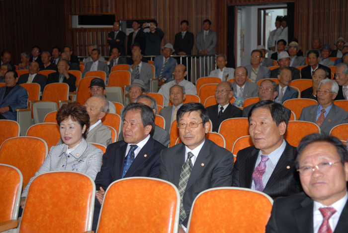 2007년 기로연 재현행사 참석