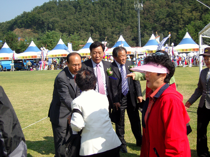 경상북도 풍물제 축제 참석