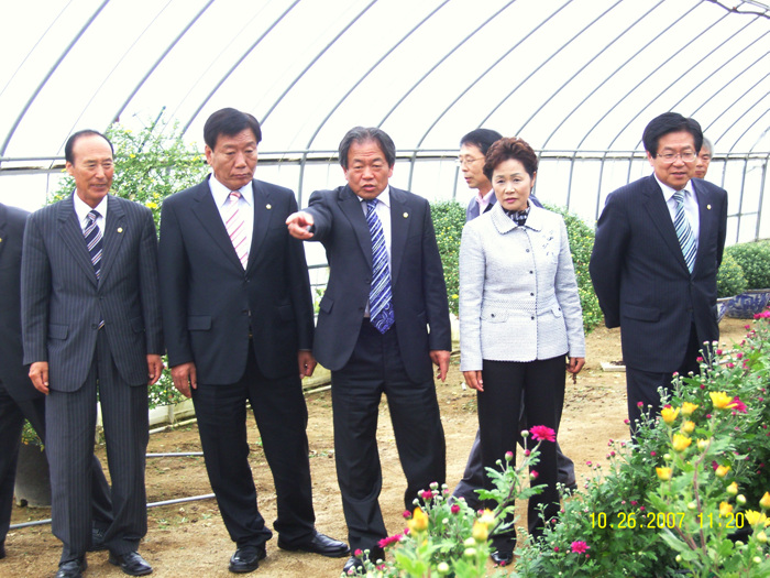 달성군 농업기술센터 시설 견학