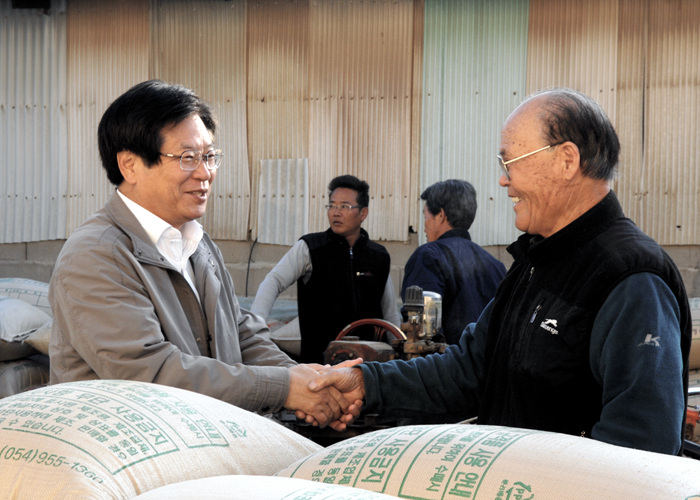 고령군 공공비축 미곡 수매현장