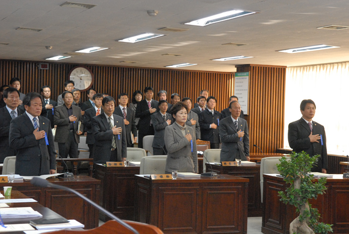 제155회 고령군의회 제2차 정례회 개회