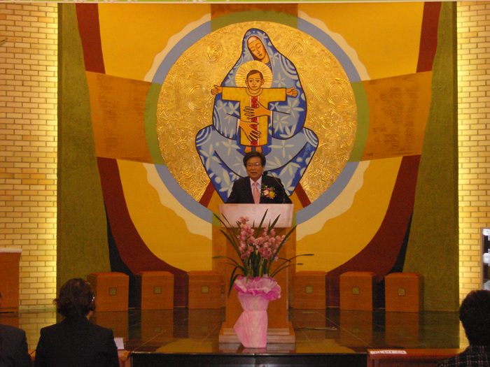 다산 어르신대학 개강식 참석