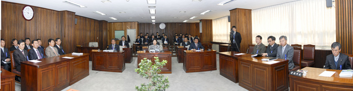 제156회 고령군의회 임시회 개회