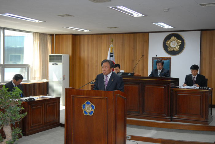 제157회 고령군의회 임시회 개회