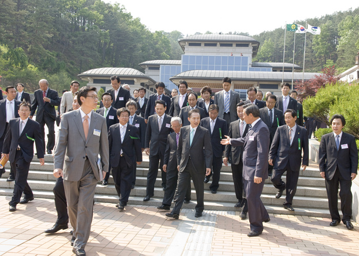 가야문화권 관광개발계획 관련 이명박 대통령 방문
