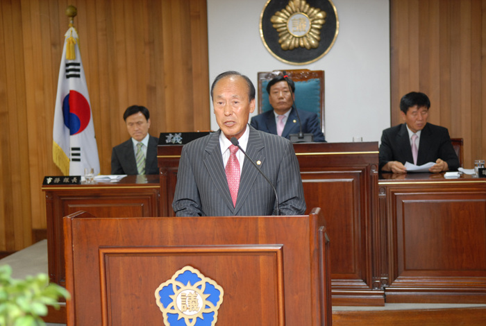 제159회 고령군의회 제1차 정례회 개회(의장단 선거)