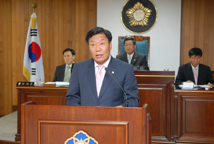 제159회 고령군의회 제1차 정례회 개회(의장단 선거)