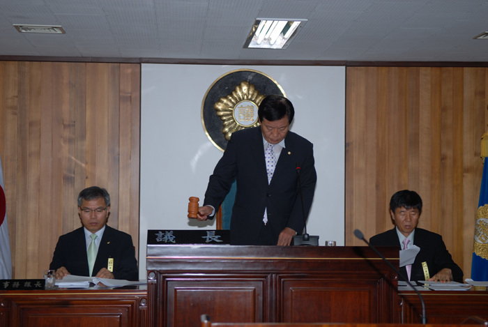 제160회 고령군의회 임시회 개회