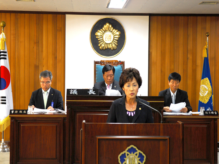 제161회 고령군의회 임시회 - 김순분의원 5분 자유발언