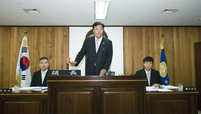 제161회 고령군의회 임시회 개회