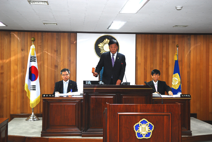 제162회 고령군의회 임시회 개회