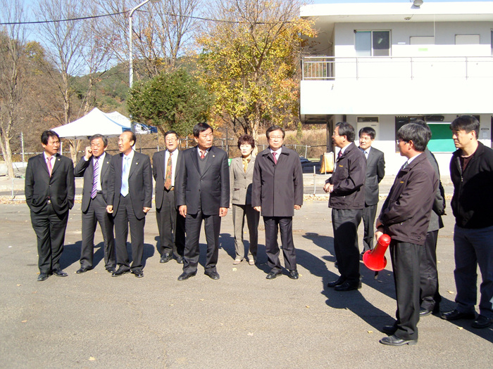 축산물 공판장 시설확대 현장 방문