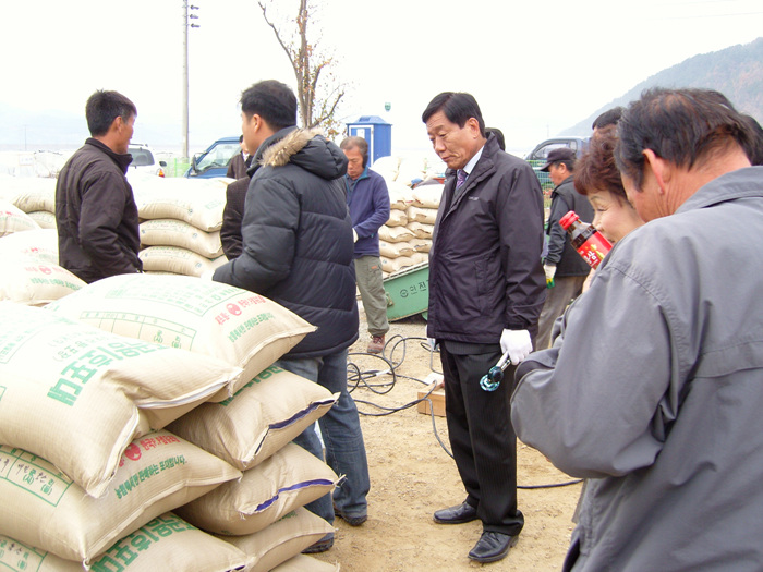 공공비축미 매입 현장방문