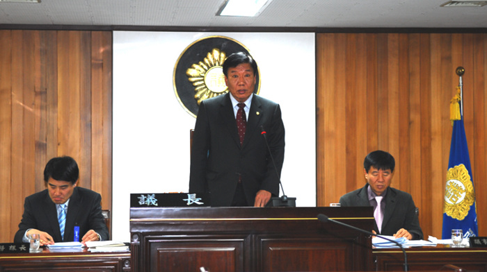 제164회 정례회 개회