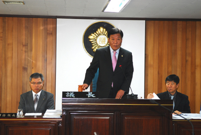 제165회 고령군의회 임시회 개회