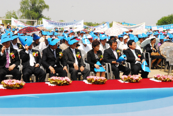 사문진교 확장 준공기념 및 낙동강 문화 개통식 참석
