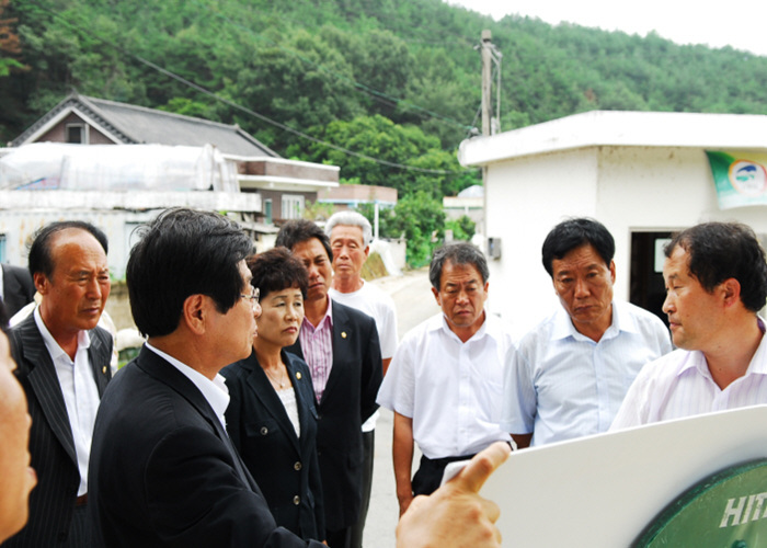 군정현안사항 청취 및 현장 점검