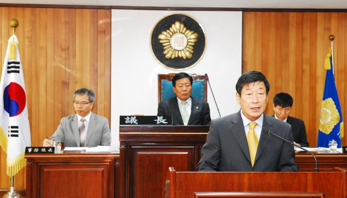 행정사무감사특별위원장에 서상록의원 선임